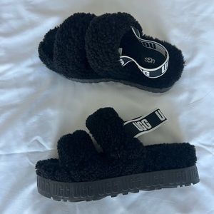 Black Ugg Oh Fluffita